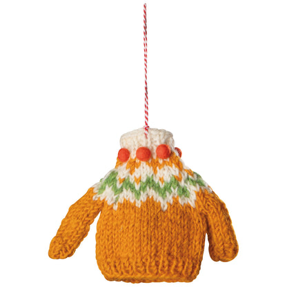 Sweater Party Felt Christmas Tree Ornaments