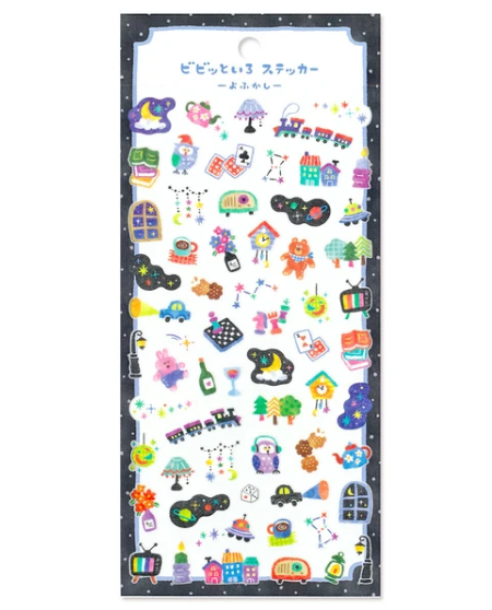 Kawaii Bibitto Iro Stickers Late Night
