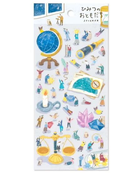 Kawaii Secret Friends Stickers Secret Astronomical Observations