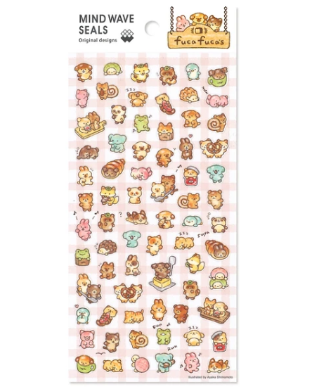 Kawaii Stickers Fuca Fuca's Bakery