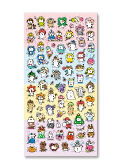 Kawaii Stickers Petit Petit A Cat’s Year
