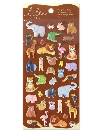 Kawaii Lilz Stickers Zoo