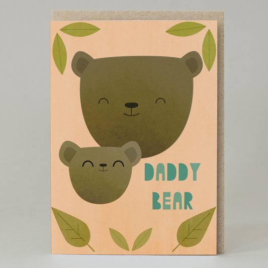 Daddy Bear Card