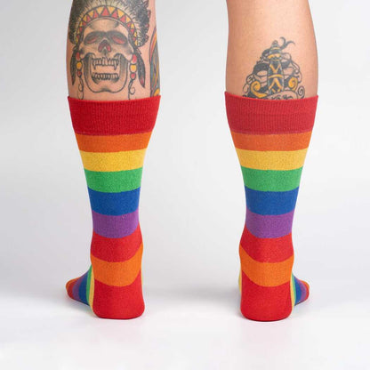 Unisex Crew Socks March With Pride (S/M)