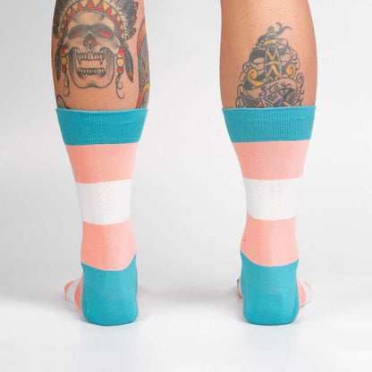 Unisex Crew Socks Trans Pride (M/L)