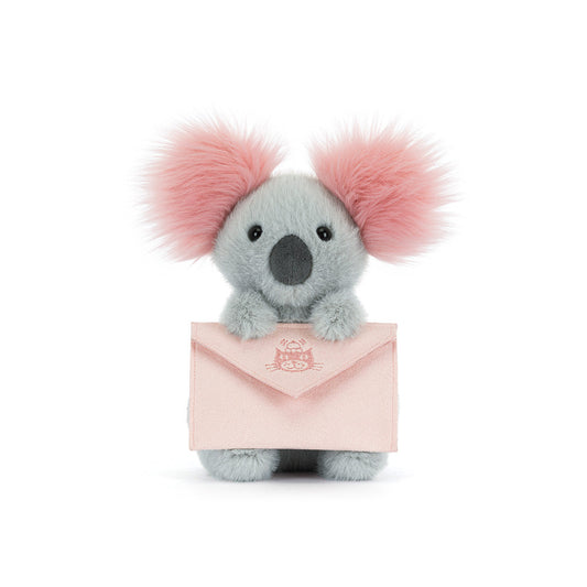 Koala with Message Plush Toy