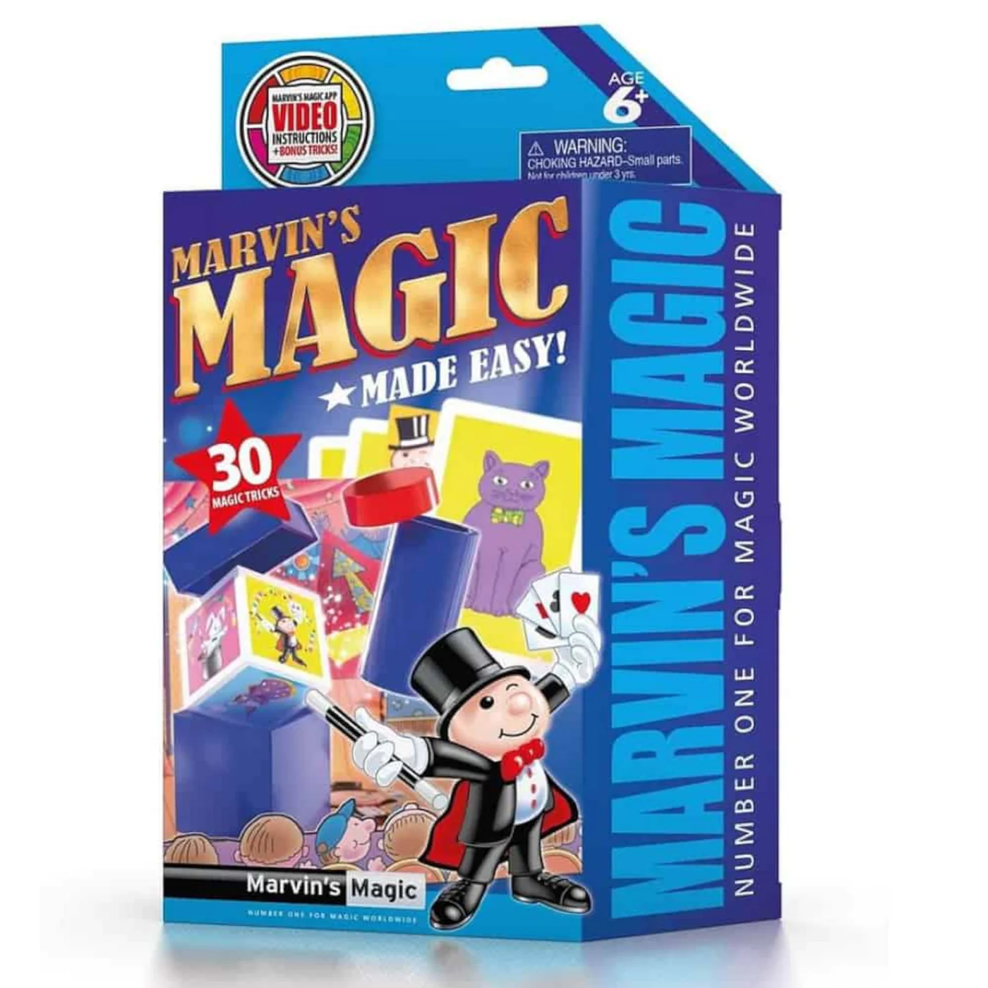 Marvin's Magic 30 Tricks Set blue