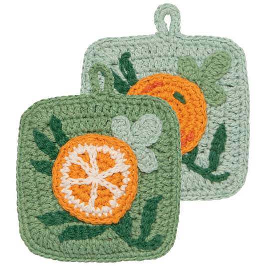 Cedar & Citrus Tawashi Sponge Set