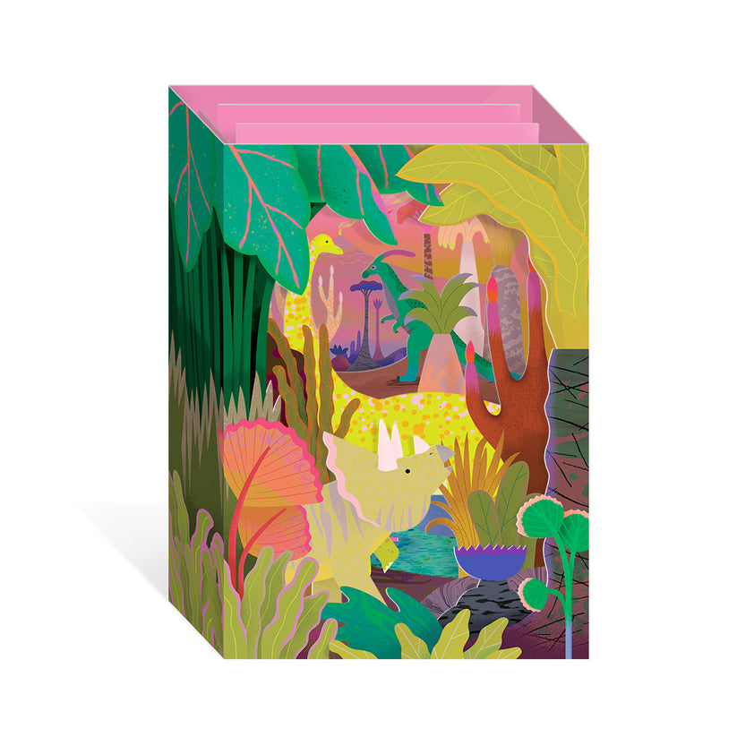 Dinosaurs Herbivores Pop Up Greeting Card