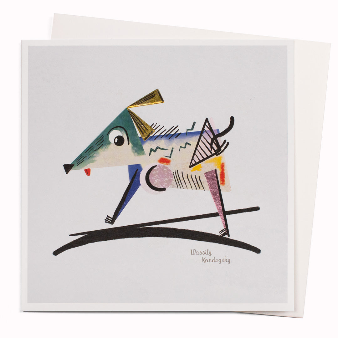 Kandogsky Art Pun Greeting Card
