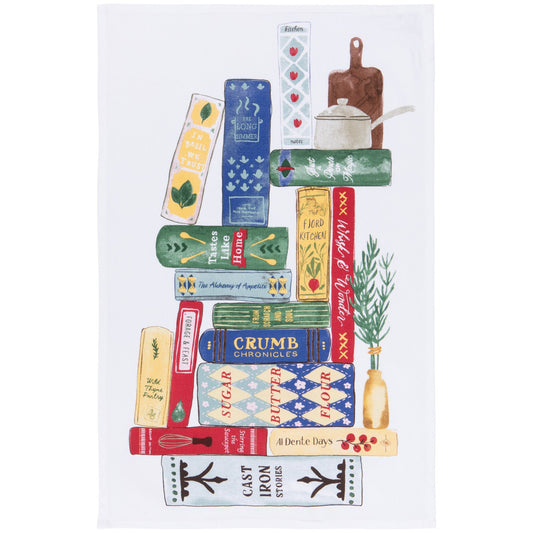 Cookbooks Cotton Dishtowel