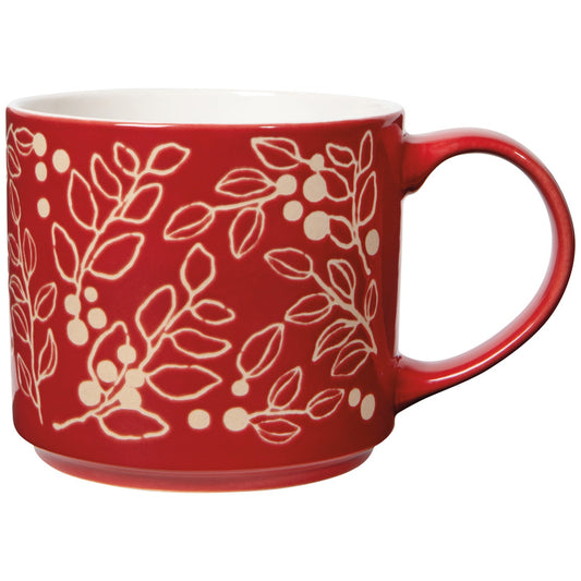 Merry Berry Stoneware Mug