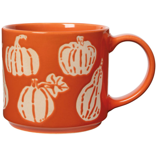Harvest Gourds Stoneware Mug