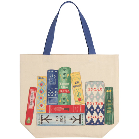 Cookbooks Cotton Tote Bag