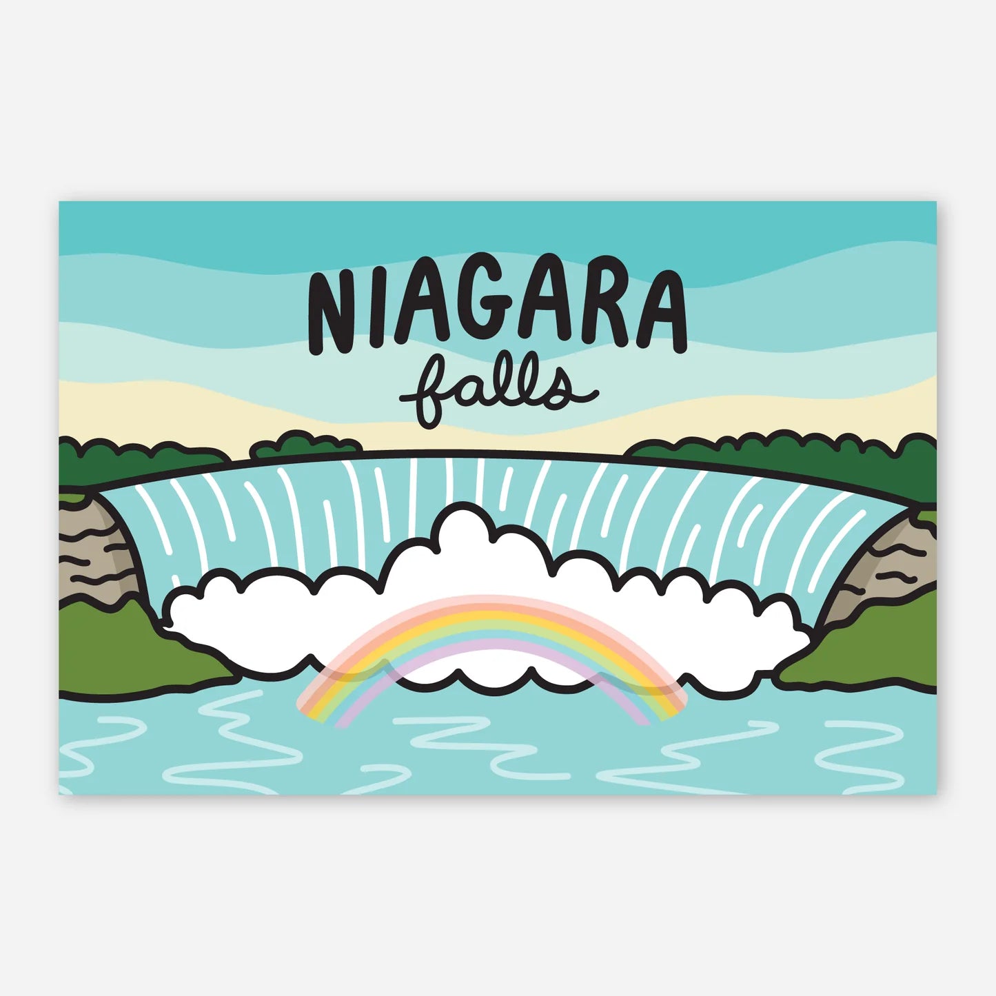 Niagara Falls Postcard