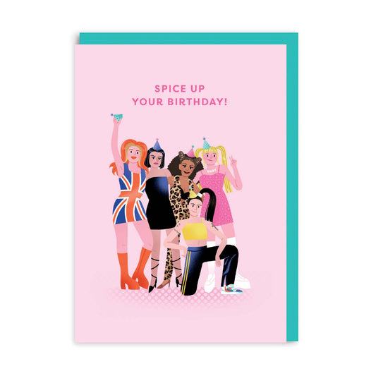 Spice Girls B'day Card