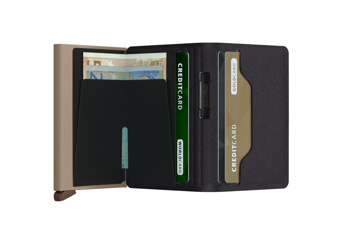Bandwallet Liba Black-Olive (non-leather)
