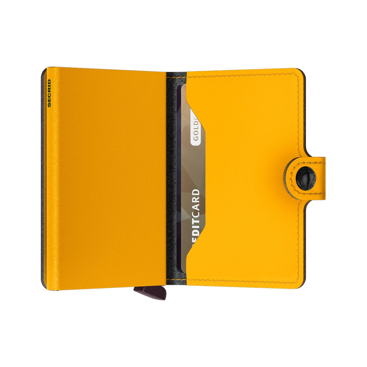 Miniwallet Yard Powder Ochre (non-leather)