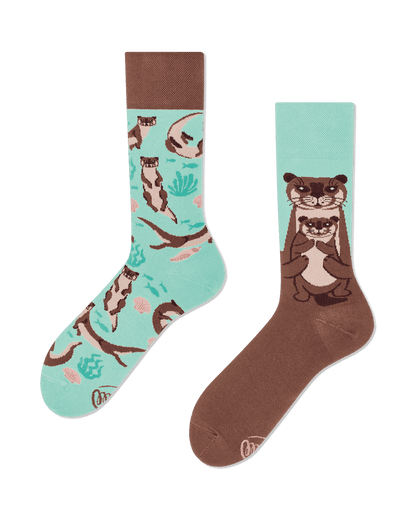 Otter Stories Crew Socks