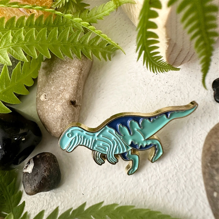 @186 Pin Blue Velociraptor