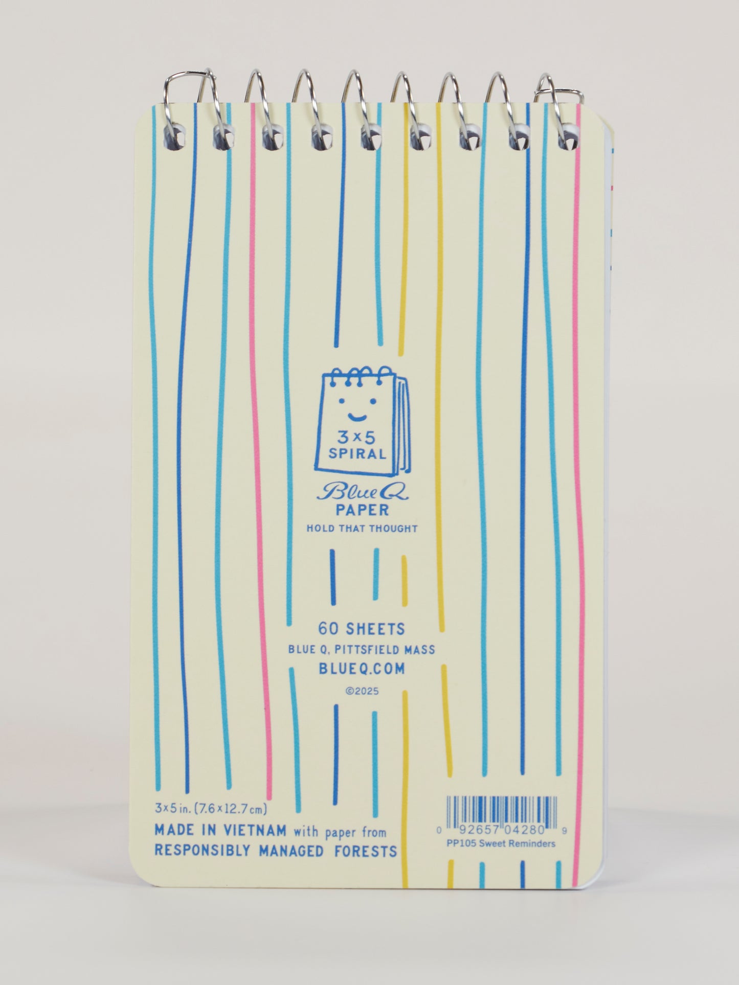 Sweet Reminders Spiral Notebook