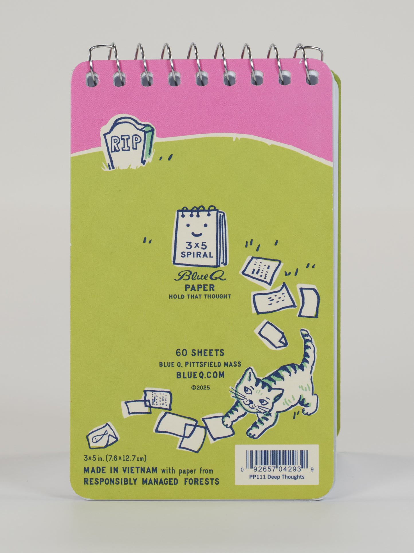 Deep Thoughts Spiral Notebook