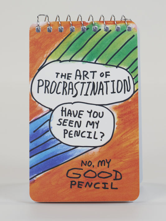 Procrastination Spiral Notebook