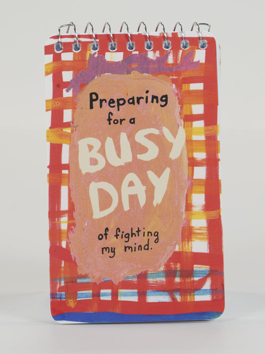 Busy Day Spiral Notebook