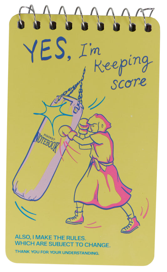 Keeping Score Spiral Notebook