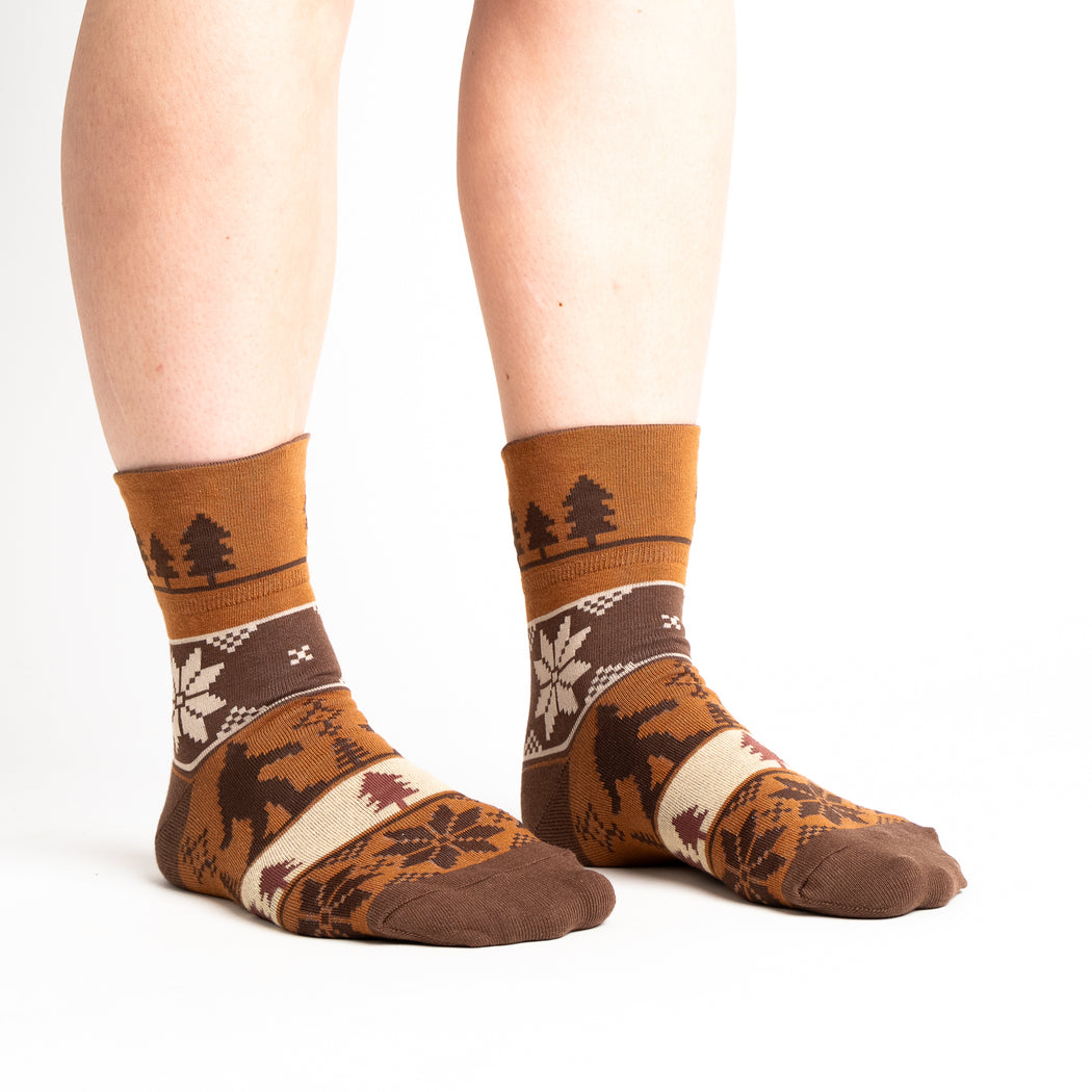 Turn Cuff Crew Socks The Big Foot Lebowski