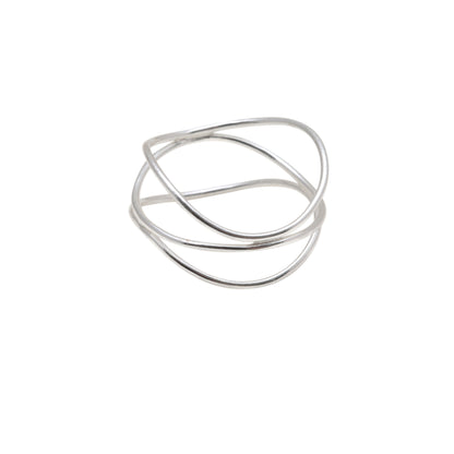 Fine Triple Wrap Ring