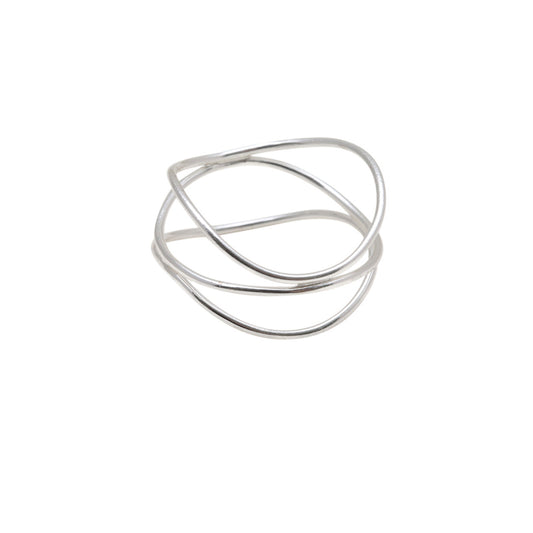 Fine Triple Wrap Ring