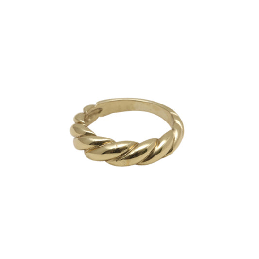 Croissant Ring Gold