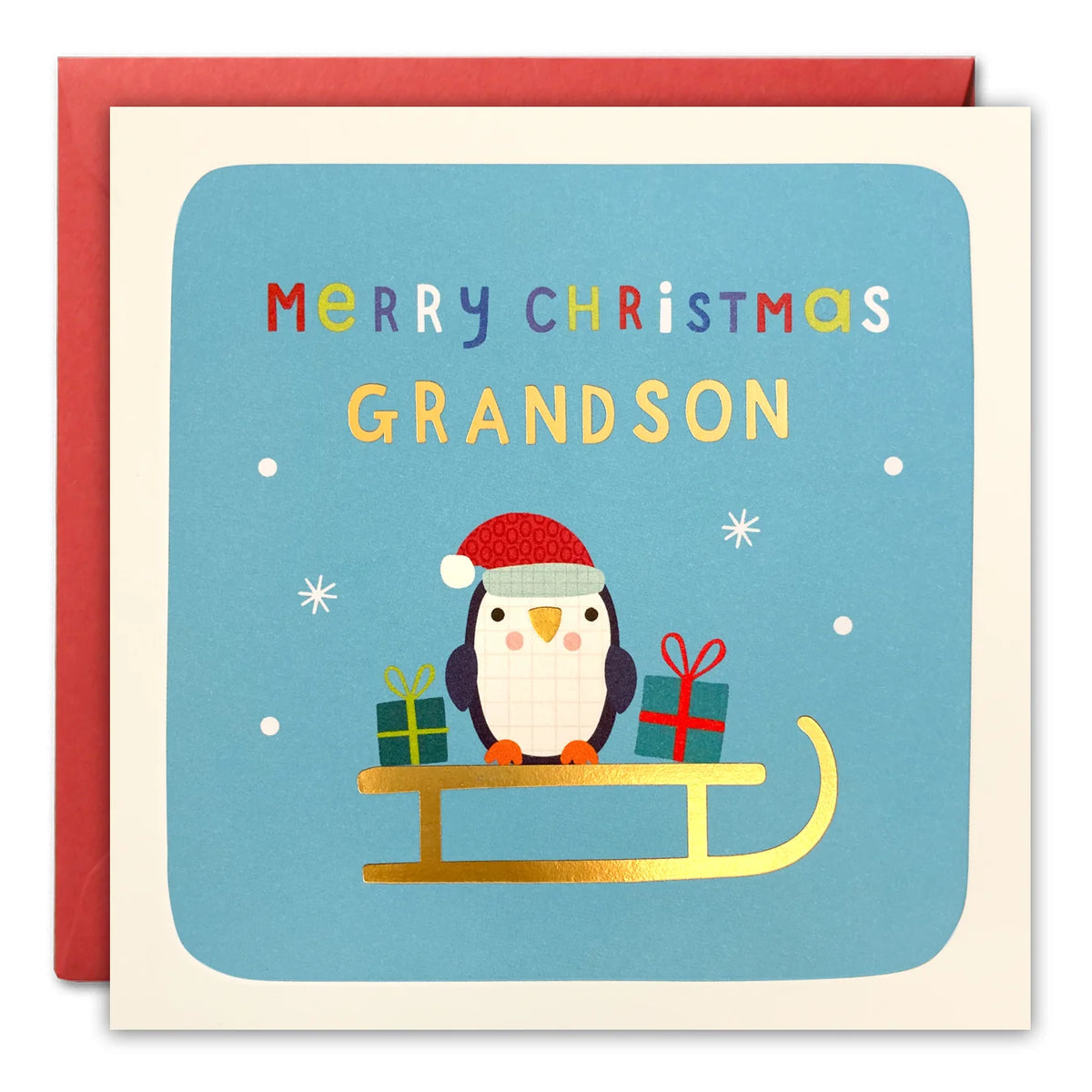 Merry Christmas Grandson Christmas Card