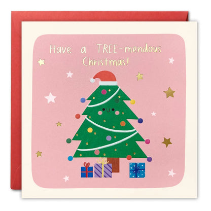 Tree-Mendous Christmas Card