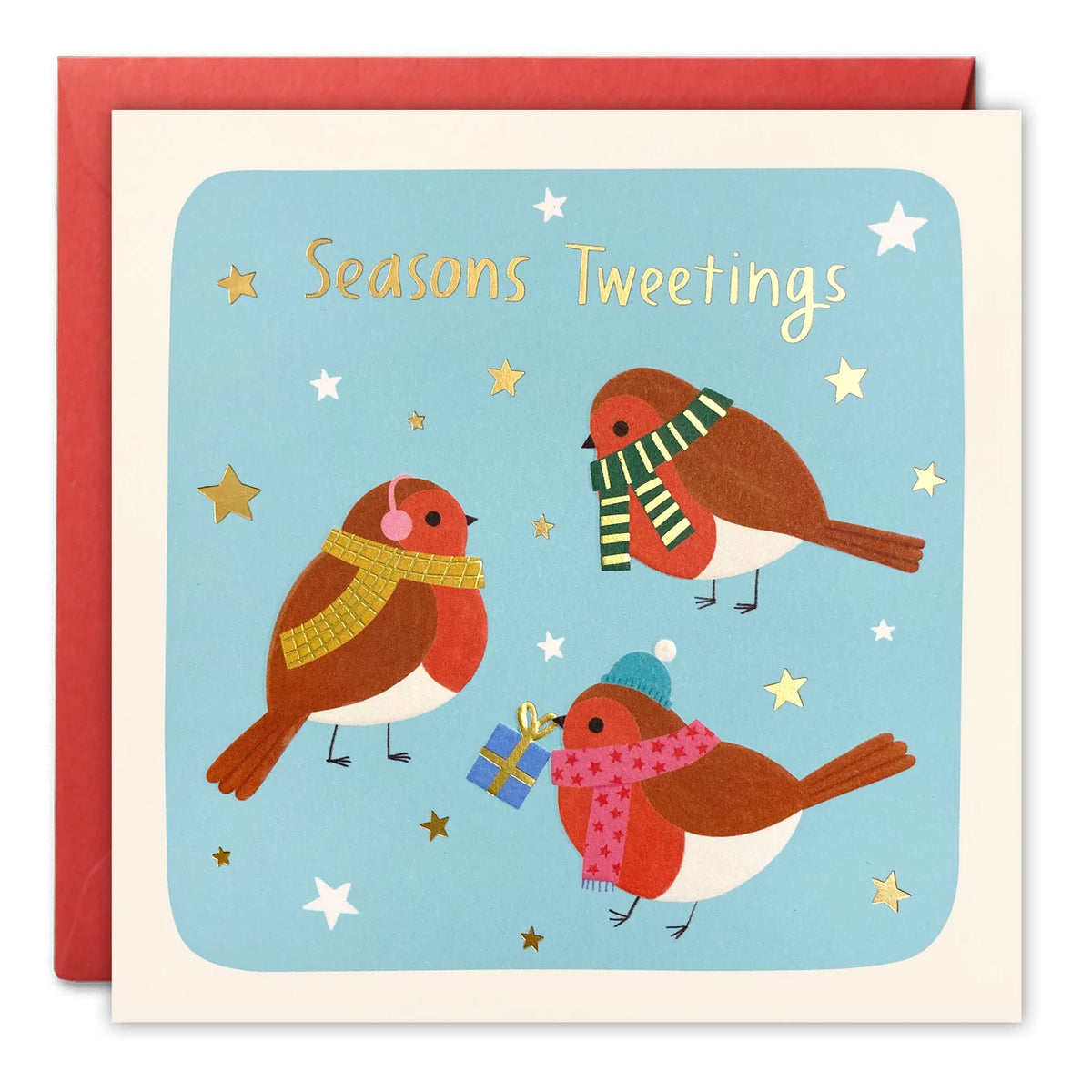 Seasons Tweetings Christmas Card