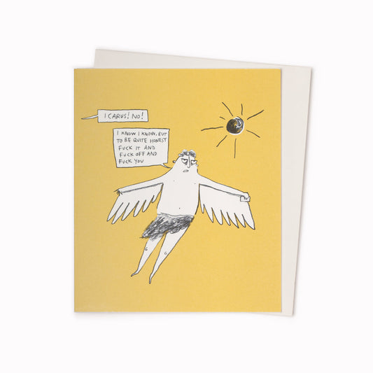Icarus  Greeting Card