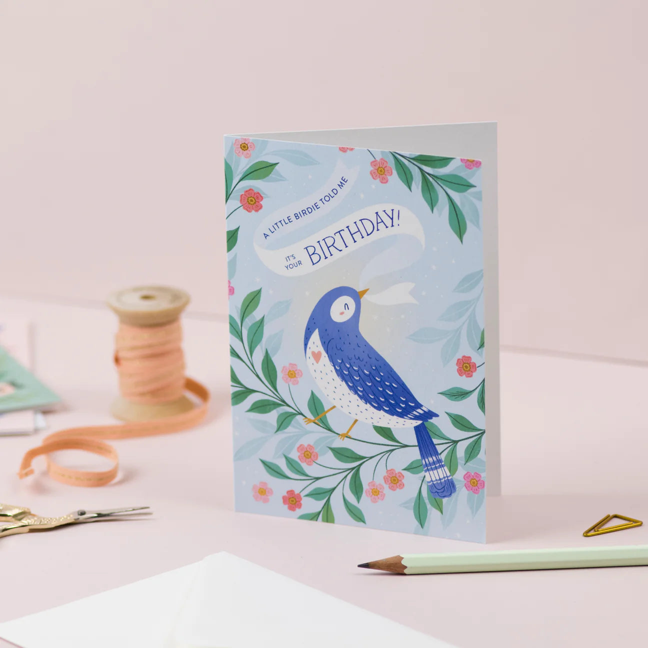 Birdie Birthday Card