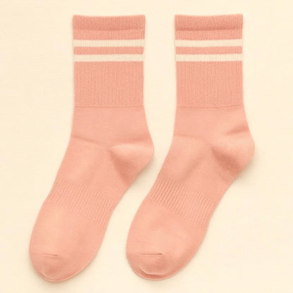 Bettega Classic Crew Socks with Stripe Detail (3 pack) Martina Palette