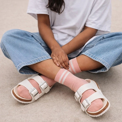 Bettega Classic Crew Socks with Stripe Detail (3 pack) Martina Palette