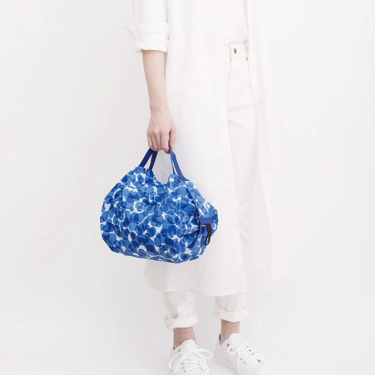 Shupatto Compact Reusable Bag Small Umi Ocean