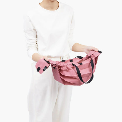 Shupatto Compact Reusable Bag Medium Momo Pink