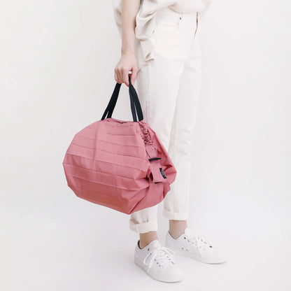 Shupatto Compact Reusable Bag Medium Momo Pink