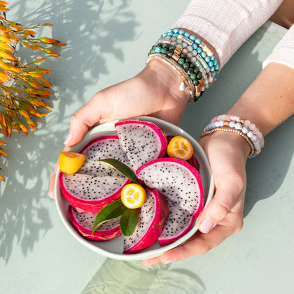 Intermix Stone Stacking Bracelet Amazonite