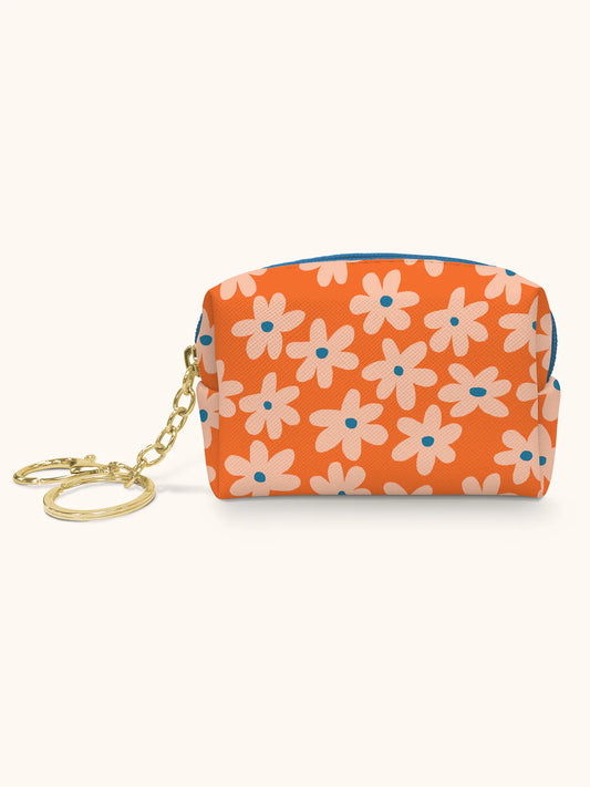 Forget Me Not Keychain Pouch