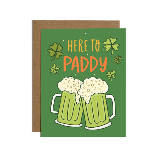 Here To Paddy St.Patricks Day Card