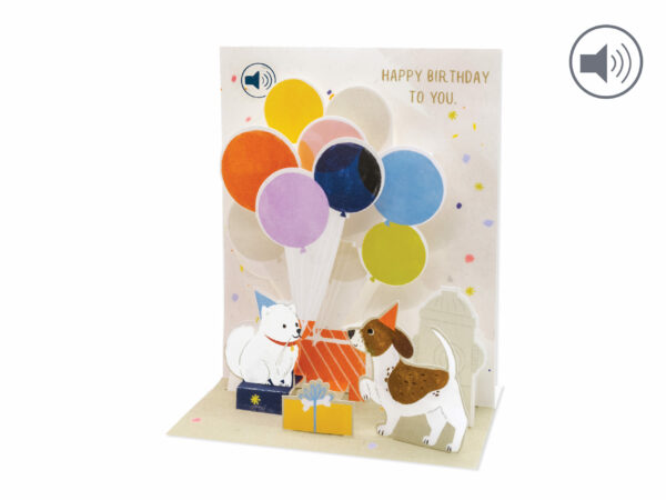 Sight 'n Sound Ballon Dogs Card