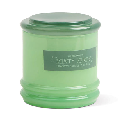 Stacked Candle Minty Verde 7oz