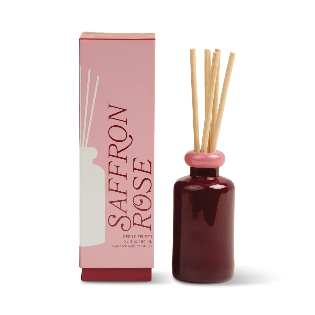 Stacked Glass Diffuser Saffron Rose