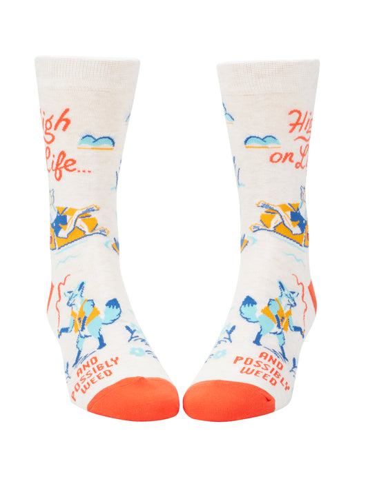 Men's Crew Socks High On Life